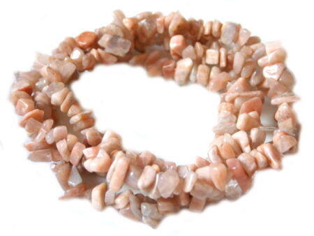 Sunstone chip string, 79 cm long-0