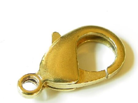 Clasp lobster gold colour, 10mm