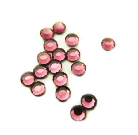SS6 Swarovski amethyst crystal hot fix, 1.9-2.0mm diameter