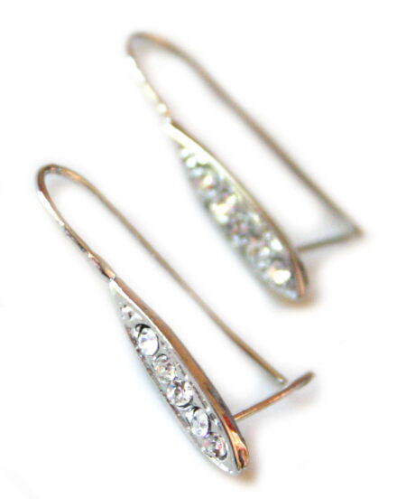 Earring pair. 24mm.-0