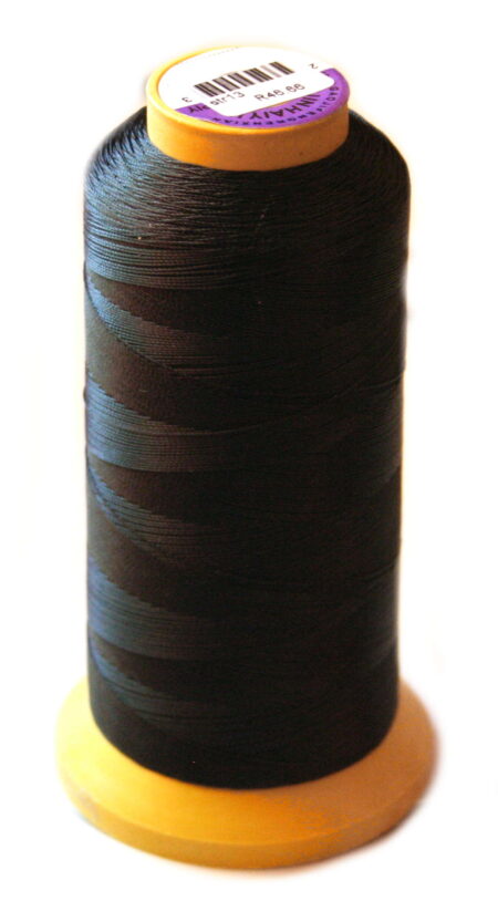 Nylon thread, large bobbin 100m, black