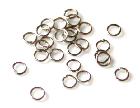 100x Jumpring metal color, 5mm,-0