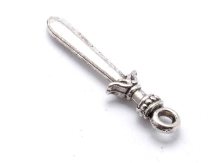 Thin 'Sword of the Spirit' Charm 24mm-0