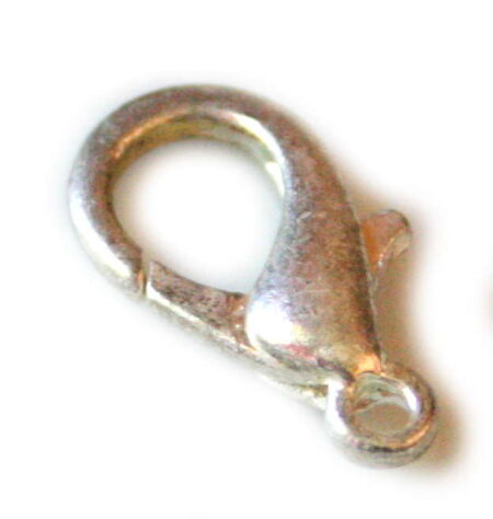 Lobster clasp in silver, 18.5mm-0