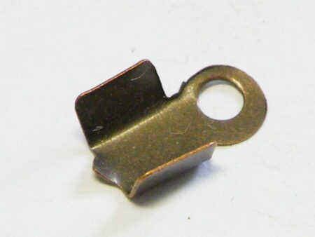 10 bronze end crimp for strings 4mm wide