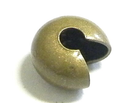 10 in pack 6 mm crimp cover in brass
