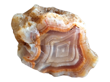Botswana agate, golf ball size and smaller