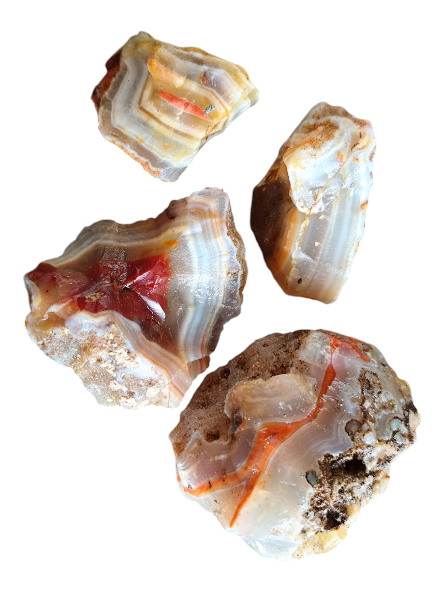 Botswana agate, golf ball size and smaller - Image 2