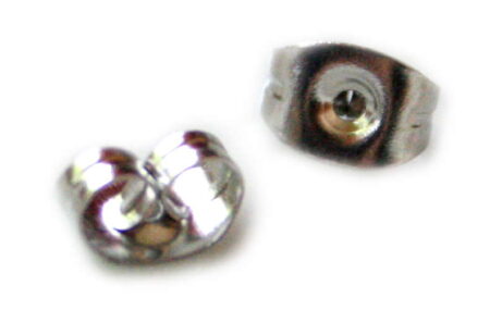 Stainless steel butterfly back pair