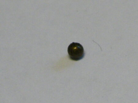 50x Bronze 1.8mm Metal Bead with 0.8mm hole