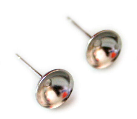 10x Earring pair, 8mm cup