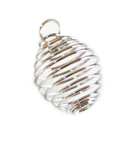 2 x Nickel free cage pendant, 25mm