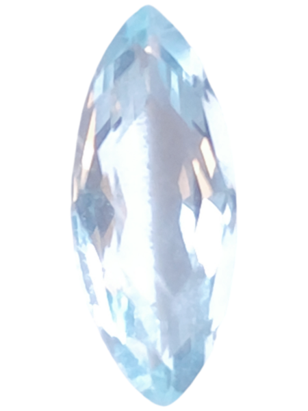 Aquamarine, marquise cut, 1.51ct, 5x13mm