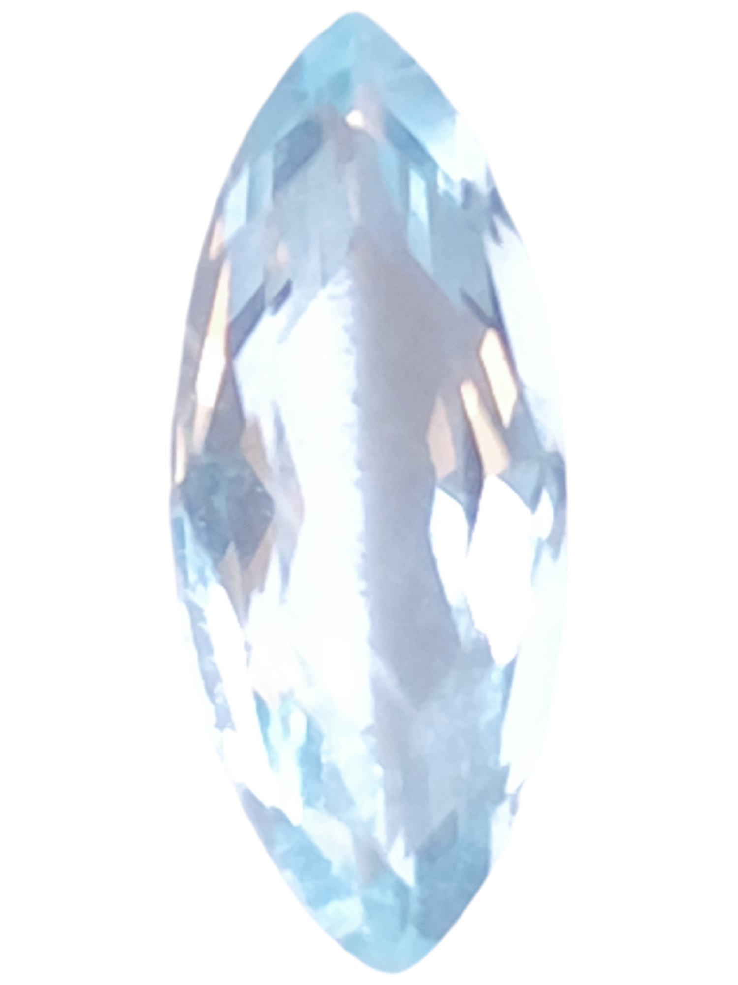 Aquamarine, marquise cut, 1.51ct, 5x13mm