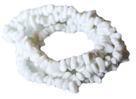 White agate chip string, 8-10mm, 80cm