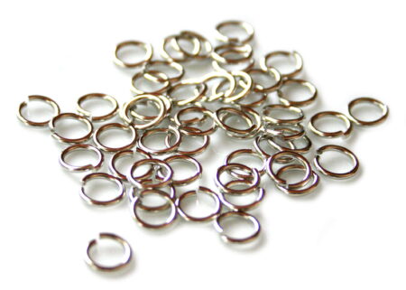 50 x Nickel free jumpring, 0.8x7mm