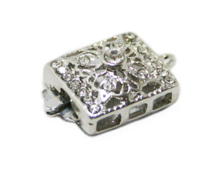 Nickel free box clasp, 23mm