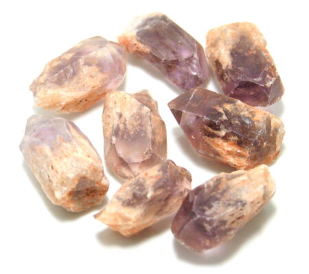 Phantom Amethyst point, Zambia, 20-40mm