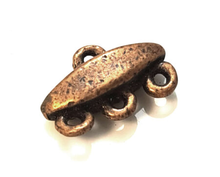 4 x Spacer, 1 - 3, copper, 10x15mm
