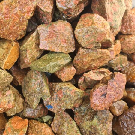 Rough Unakite, Musina, 0.2-0.5kg
