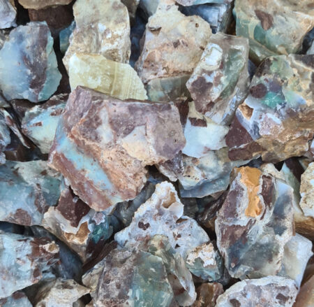 Rough Chrysoprase, 4-7cm