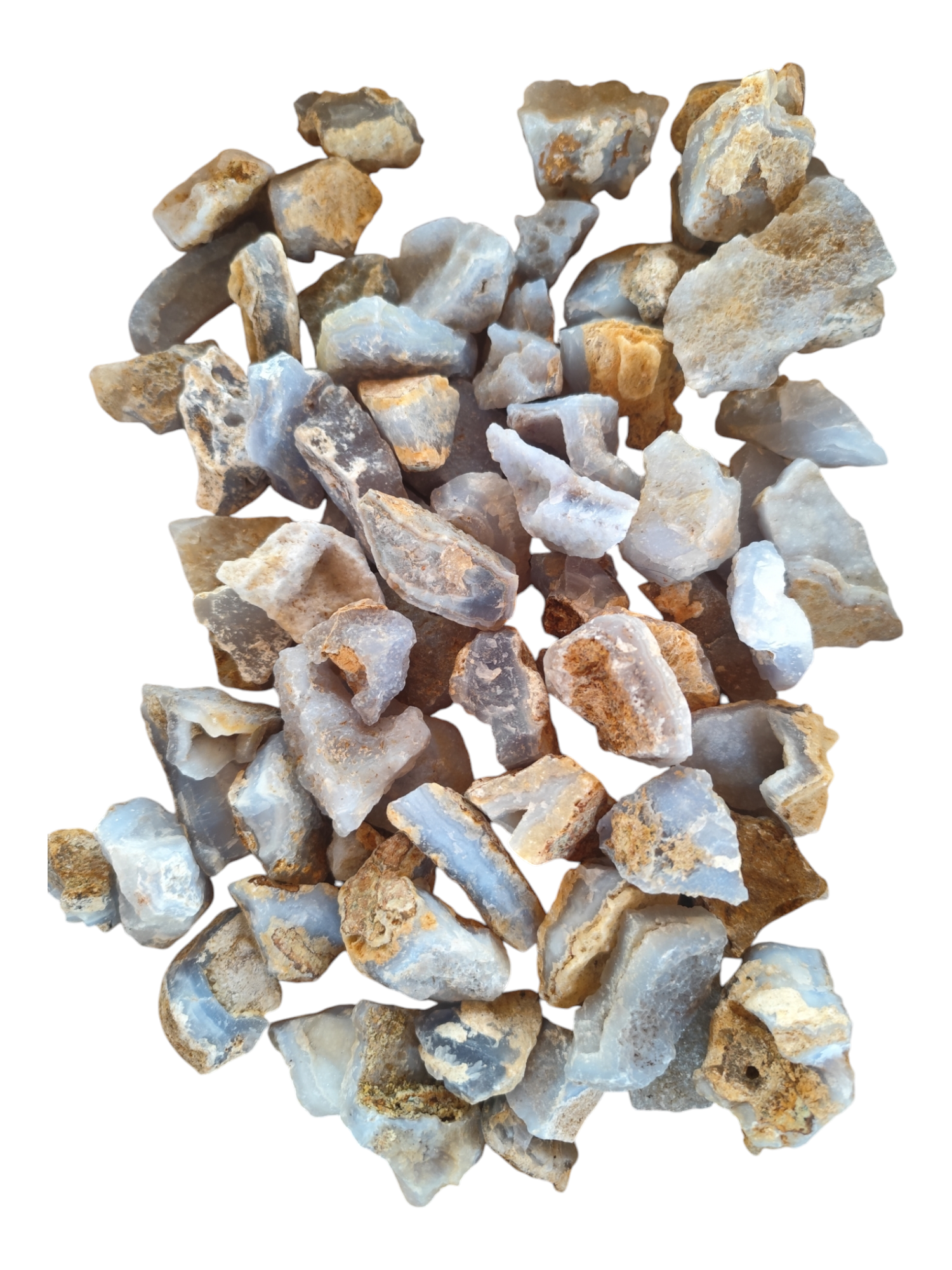 Blue Lace Agate from Malawi, 2 to 5cm - Image 2
