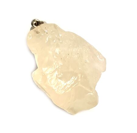 Rough chunk pendant, Quartz, 40-45mm