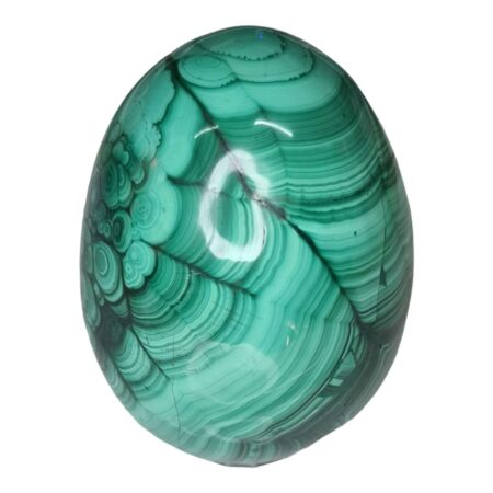 Malachite Egg carving, 60x82mm
