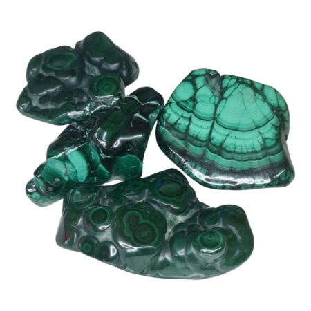 Malachite freeform, polished, 7-10cm