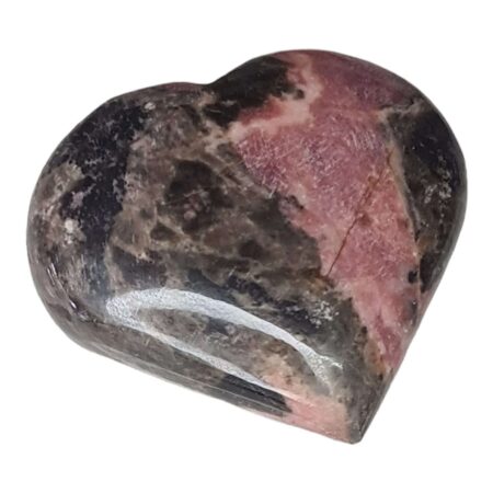 Rhodonite heart, 5-6cm
