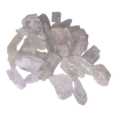 Rough Kunzite crystals, 10-20mm