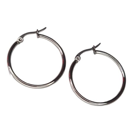 34mm stainless steel hoops