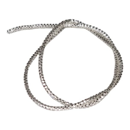 Silver colored gimp, approx 20cm (do not stretch)