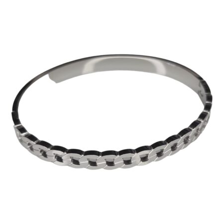 Stainless steel chain design bangle