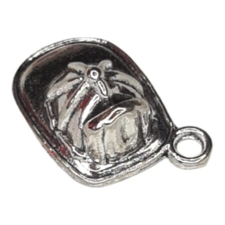 Fireman helmet charm, 18mm