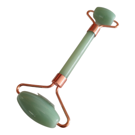 Green jade derma roller, 15cm