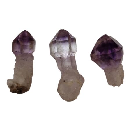 Light Amethyst sceptre crystal, Zambia - 2-3cm