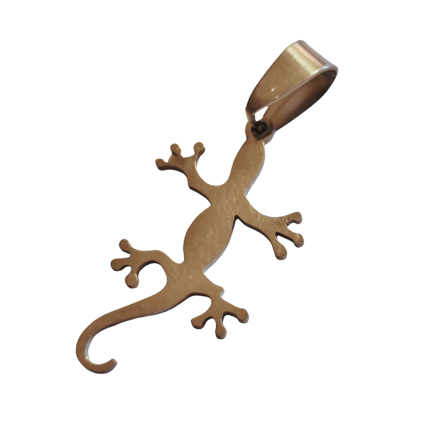 Small Lizard Stainless steel Pendant - Image 2