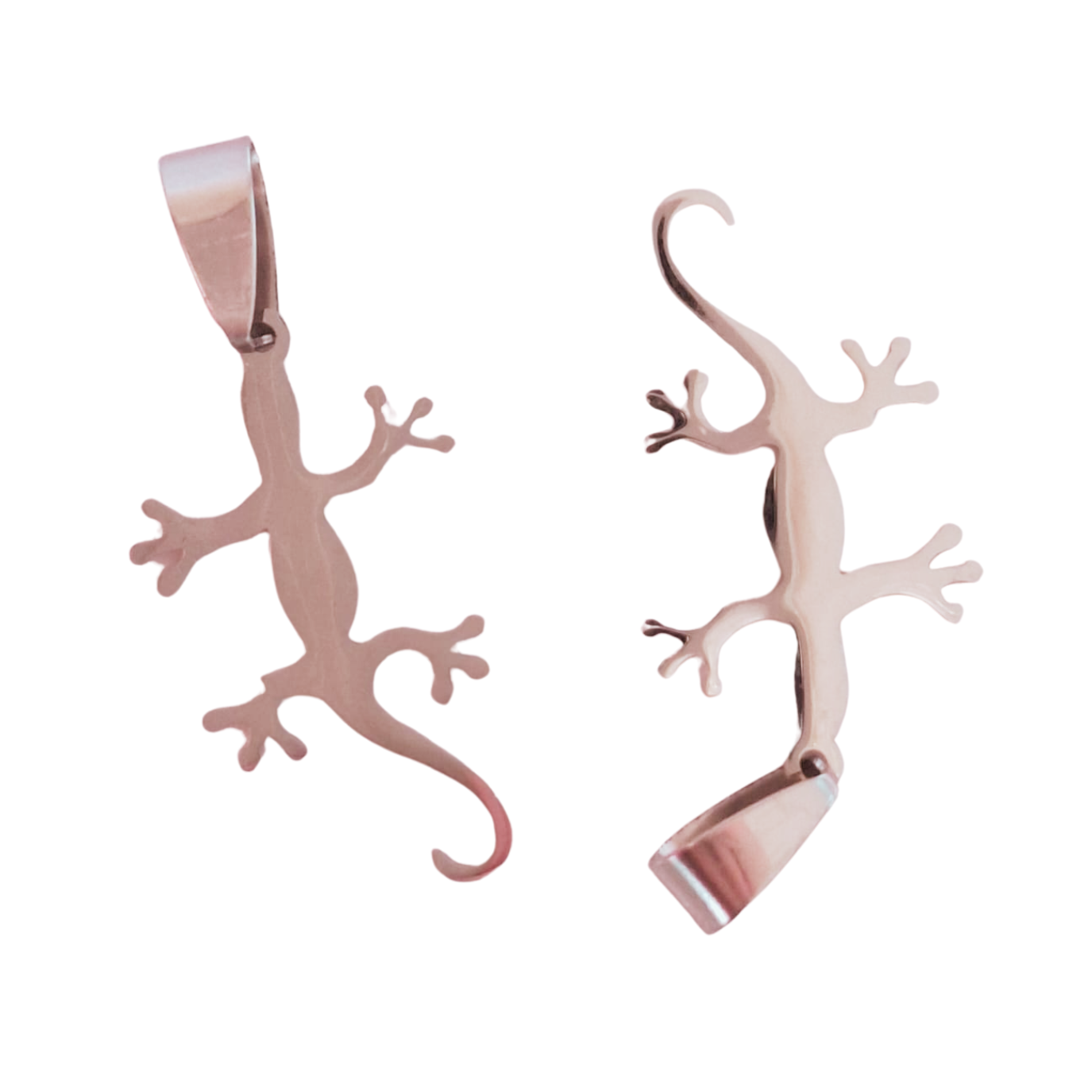 Small Lizard Stainless steel Pendant - Image 3