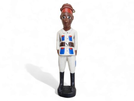 Decorative Wooden soldier, Senegal 7 x 4 x 30cm