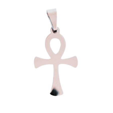 Ankh Pendant, Stainless Steel, 3 x 1.5cm