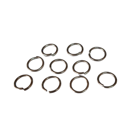 10 x Jumpring in stainless steel 1.2 x 10mm
