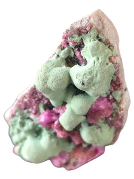 Cobaltoan Dolomite with Malachite, Kakanda, DRC, 2.5 x 3.5 x 4cm