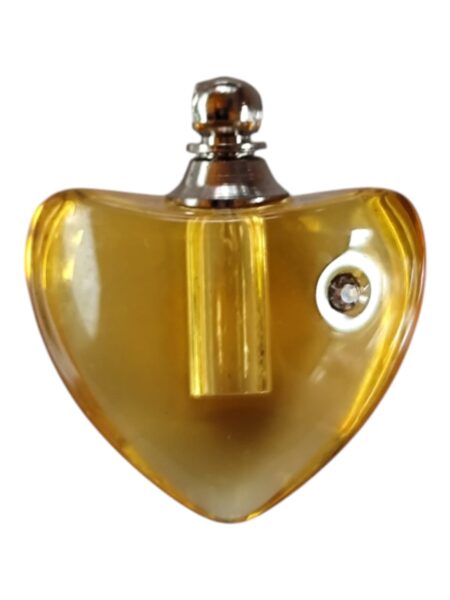 Glass vial pendant, Assorted, heart, 22 x 21mm