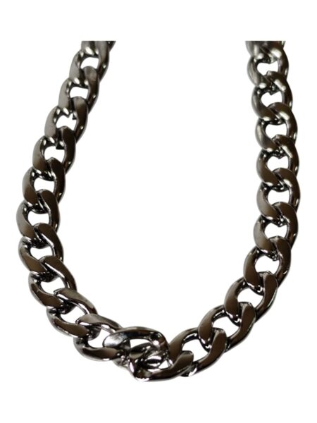 Stainless steel flat curb chain, 9x13mm, 0.5 meter