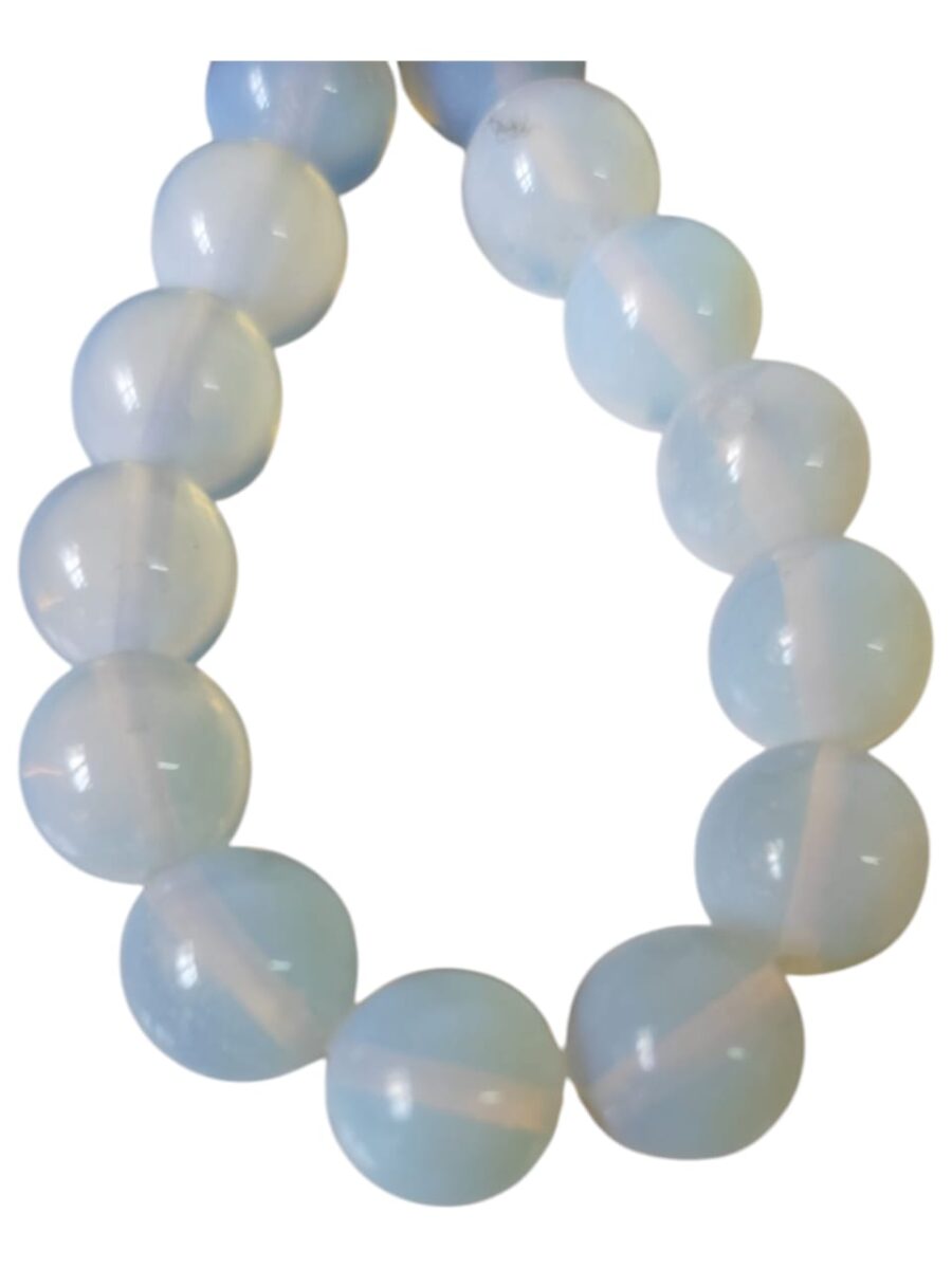 Opalite bead string, 12mm, round, 40cm | Silver Hills Gems