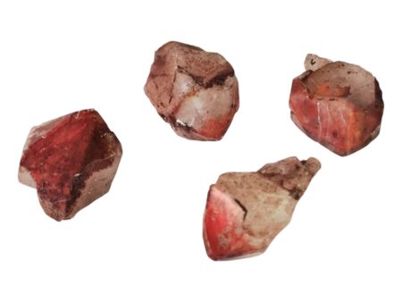 Hematoid quartz points, Rosslyn in Pretoria, 1.5-2cm in height