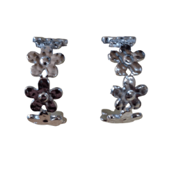 Assorted stainless steel earrings