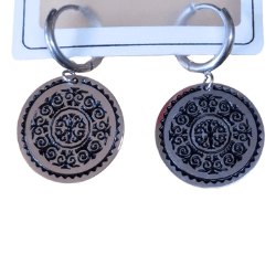 Assorted stainless steel earrings
