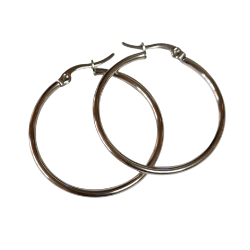 Assorted stainless steel earrings